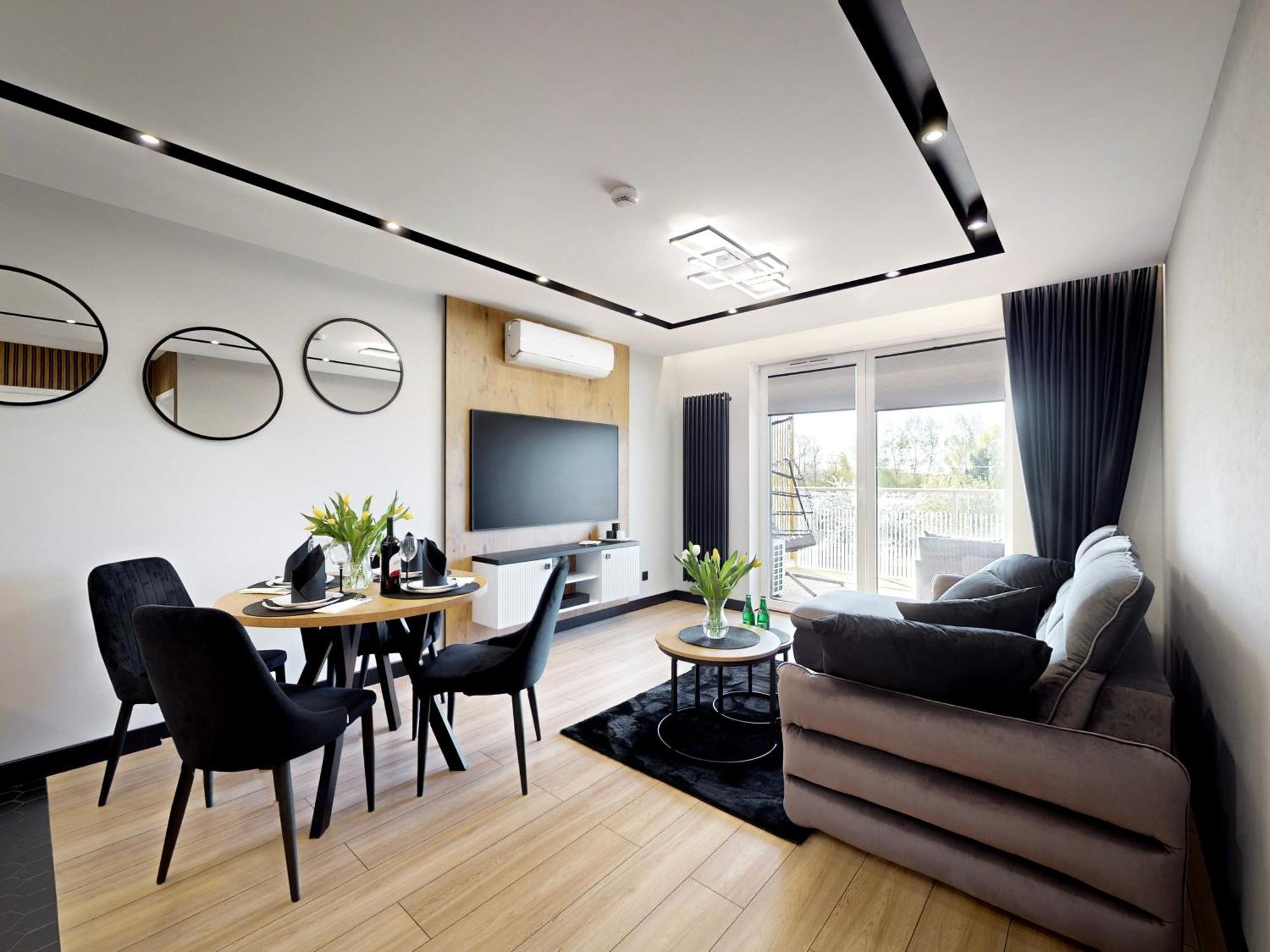 Sloneczne Tarasy Apartaments & Spa กชึชโบโว ภายนอก รูปภาพ